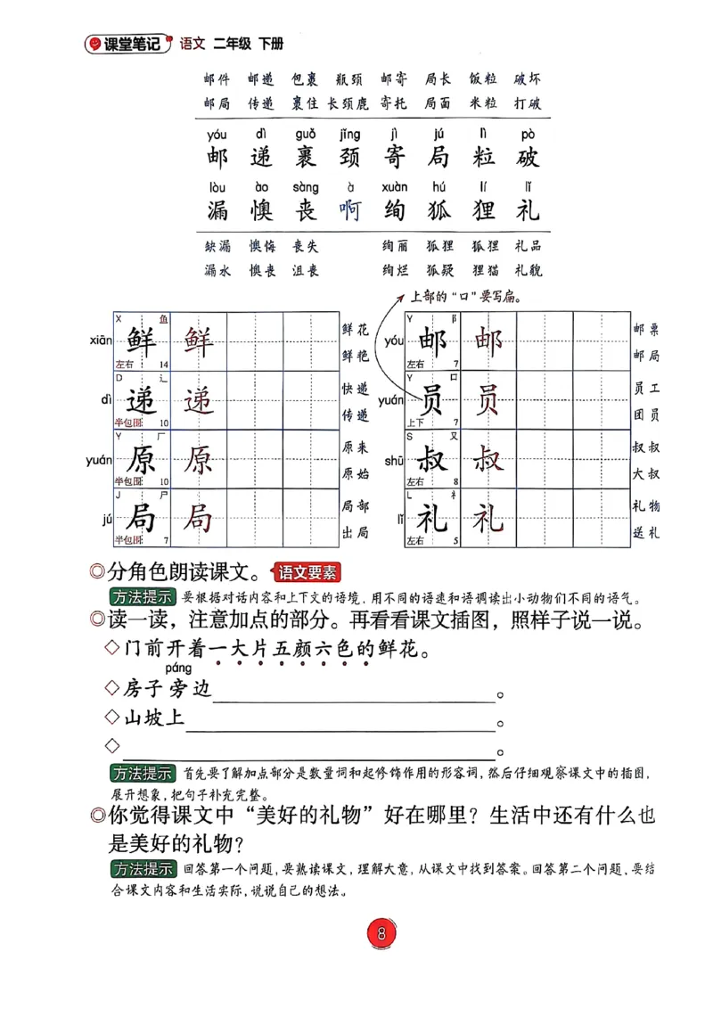 2026春小学2年级下册语文课堂笔记_2026春小学教辅大合集_3-26春《课堂笔记》系列_小学语文《课堂笔记》1-6年级下册（26春）(2)_《课堂笔记》1-6年级下册（26春）