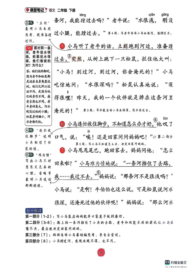 2026春小学2年级下册语文课堂笔记_2026春小学教辅大合集_3-26春《课堂笔记》系列_小学语文《课堂笔记》1-6年级下册（26春）(2)_《课堂笔记》1-6年级下册（26春）