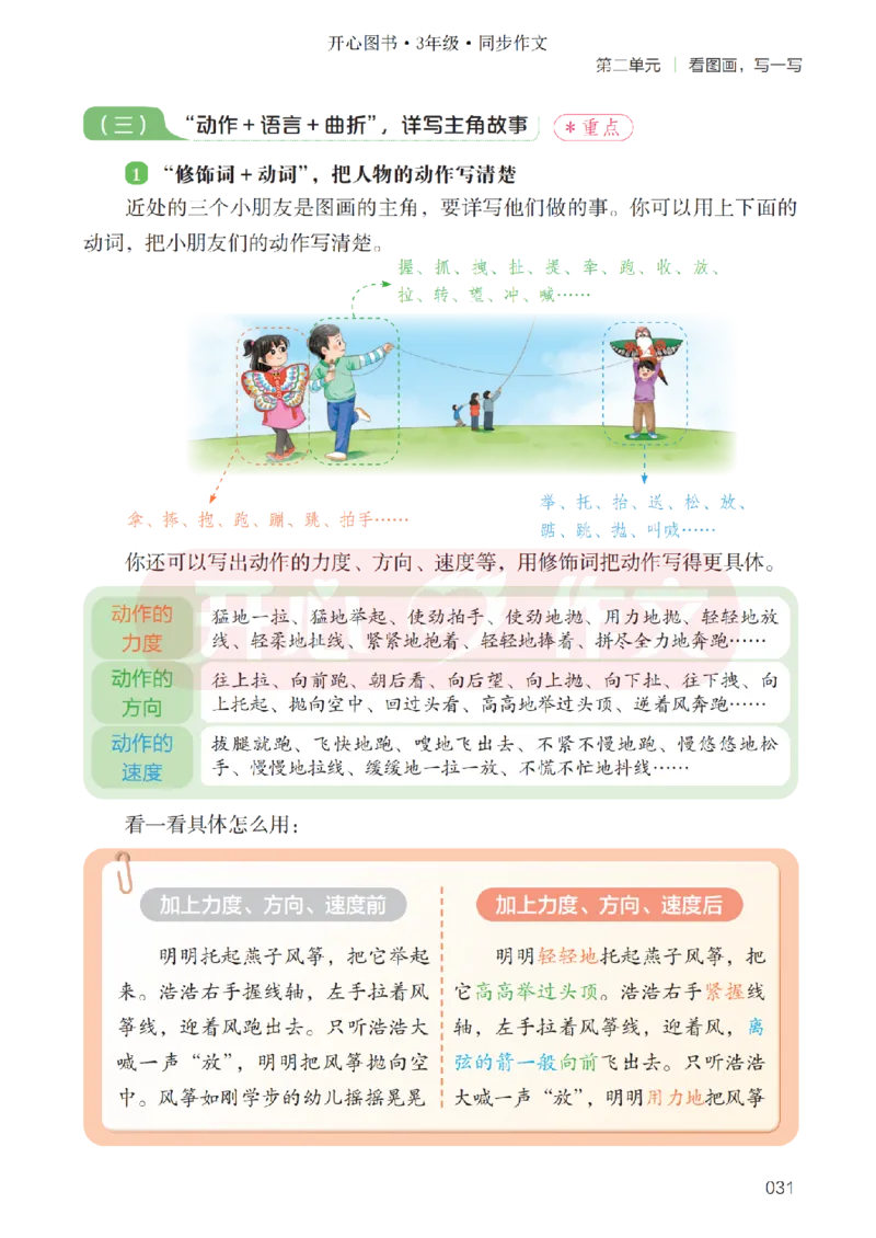 26春《开心同步作文》三下_2026春小学教辅大合集_13-26春《开心》系列_26春《开心同步作文》小学初中1-8年级下册合集