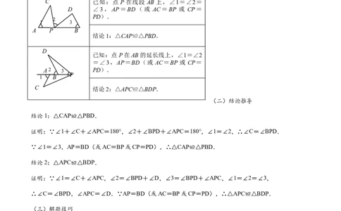 专题1-1一网打尽全等三角形模型&middot;十个模型（原卷版）_中考复习资料_语数英物化_2数学中考复习_2024年中考复习资料_专项复习资料