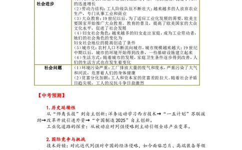 2025年中考历史热点专题（七）：从中国制造2025看_中考历史资料合集_2025中考历史热点专题复习（可下载打印）