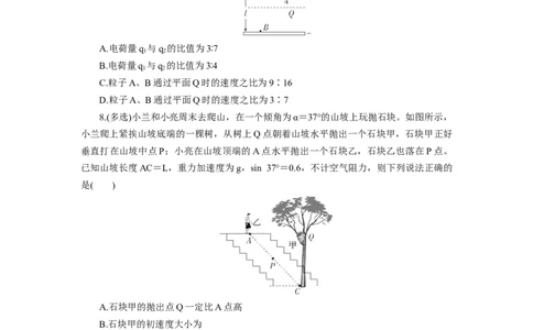 高一物理试题考试板_2025年05月试卷_0530湖北省部分高中协作体联考2024-2025学年高一下学期5月月考_湖北省部分高中协作体联考2024-2025学年高一下学期5月月考物理试题（含答案）