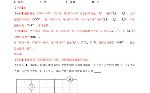 专题09平面直角坐标系与函数（11个高频考点）（举一反三）（全国通用）（解析版）_中考复习资料_语数英物化_2数学中考复习_2023年中考复习资料_专项复习