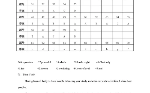 高一英语参考答案（10月份）_2025年11月高一试卷_251106广东省多校联考2025-2026学年高一上学期10月阶段联考（全）