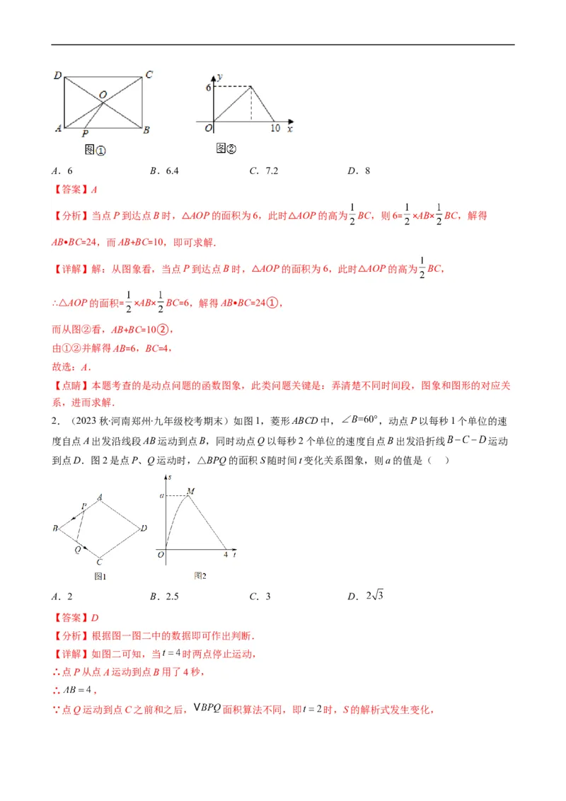 专题08特殊平行四边形的综合问题（重点突围）(解析版)_中考复习资料_语数英物化_2数学中考复习_2023年中考复习资料_专项复习