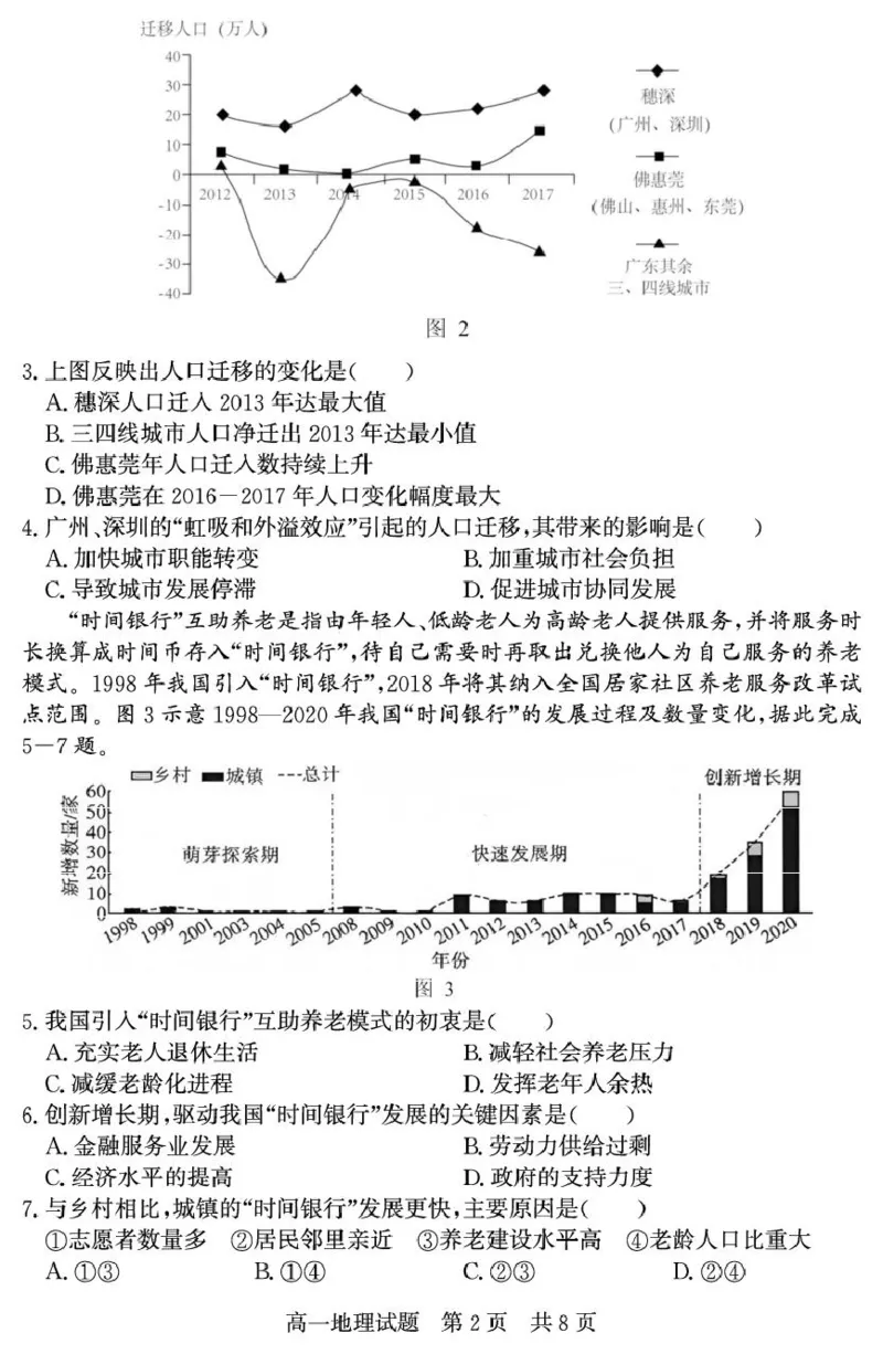 （教研室提供）山东省济宁市兖州区2024-2025学年高一下学期期中考试地理试题_2025年05月试卷_0529山东省济宁市兖州区2024-2025学年高一下学期期中考试