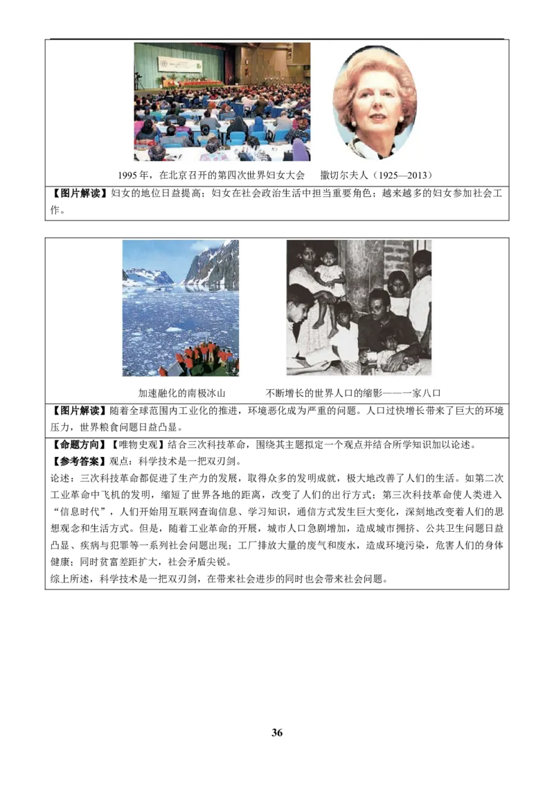 主题19常考图片识记(世界史)(图片解读+命题方向+参考答案)_中考历史资料合集_中考历史专题复习讲义资料（可下载打印）