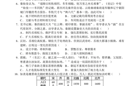 高一期中联考历史试卷_2024年12月试卷_1224江苏省盐城市五校联考2024-2025学年第二次阶段性考试高一12月_江苏省盐城市五校联考2024-2025学年高一上学期12月月考历史试题