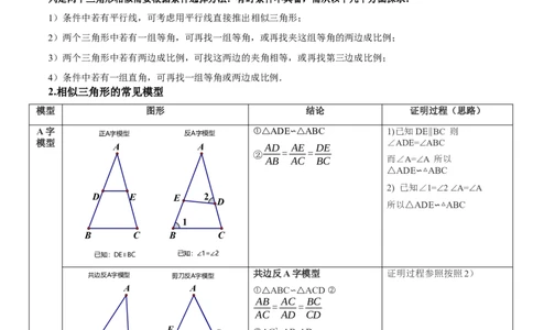 专题24相似三角形及其应用二十个题型（举一反三）（原卷版）_中考复习资料_语数英物化_2数学中考复习_2024年中考复习资料_一轮复习资料