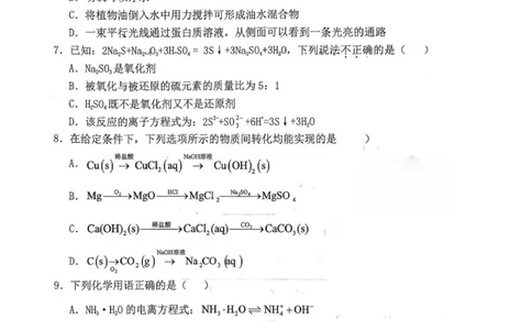 麓山国际共同体学校25级高一10月学情检测_2025年10月高一试卷_251029湖南省长沙麓山国际实验学校2025-2026学年高一上学期10月月考（全）