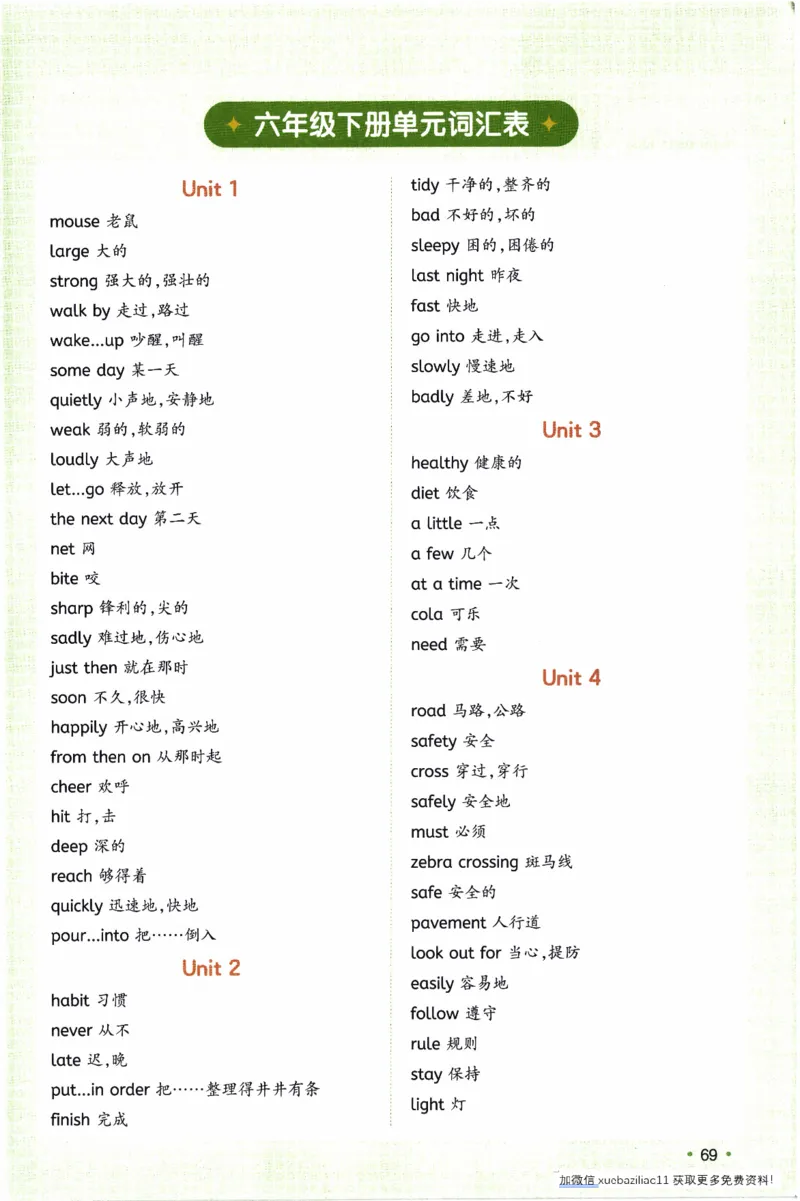 26春《一本预备六年级下册》译林版英语_2026春小学教辅大合集_4-26春《一本》系列_26春《一本预备》系列_26春英语译林版《一本预备》3-6年级下册_六下英语译林版