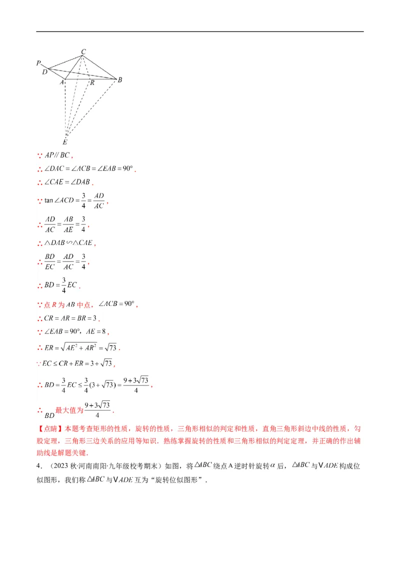 专题11相似三角形的综合问题（重点突围）(解析版)_中考复习资料_语数英物化_2数学中考复习_2023年中考复习资料_专项复习