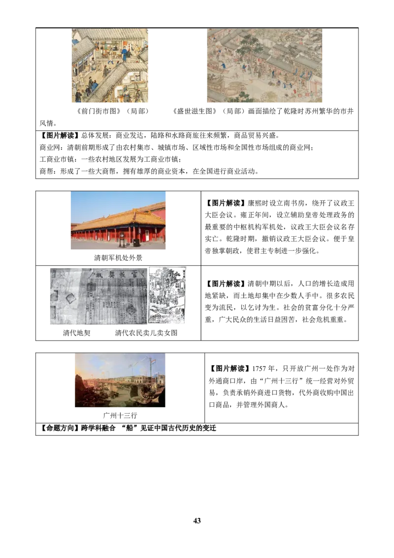 主题17常考图片识记(中国古代史)(图片解读+命题方向+参考答案)_中考历史资料合集_中考历史专题复习讲义资料（可下载打印）