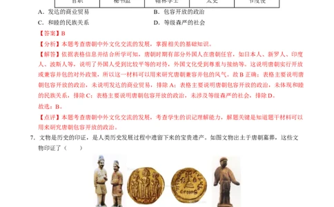 专题05中国对外关系与人类命运共同体（测试）（解析版）_中考历史资料合集_中考历史二轮复习资料（全国通用）_配套测试