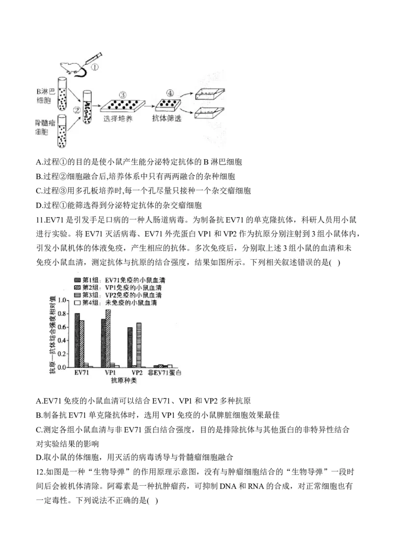 （24）基因工程与细胞工程&mdash;&mdash;2025届高考生物二轮复习易错重难提升学案（含解析）_2025年新高考资料_二轮复习_2025届高考生物二轮复习易错重难提升（含解析）