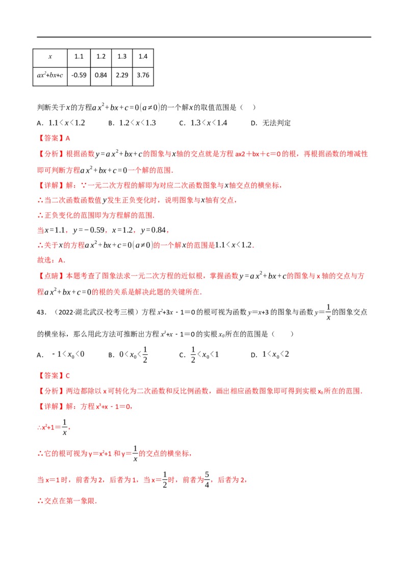 专题12二次函数的图象及性质（10个高频考点）（强化训练）（全国通用）（解析版）_中考复习资料_语数英物化_2数学中考复习_2023年中考复习资料_专项复习