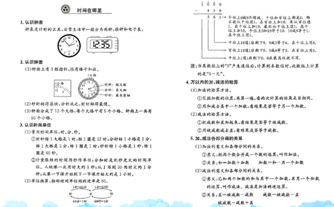 二下数学单元知识梳理_2下数学人教版