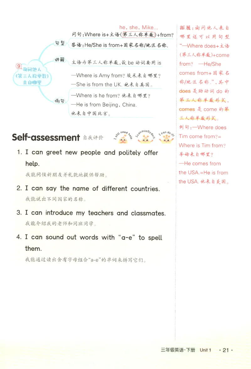 25春《状元英语笔记》人教英语PEP3下（含晨读晚默）_小学《课堂笔记》数学语文英语1-6年级下册_小学英语《课堂笔记》1-6年级下册（26春）_小学英语《课堂笔记》3-6年级下册（26春）