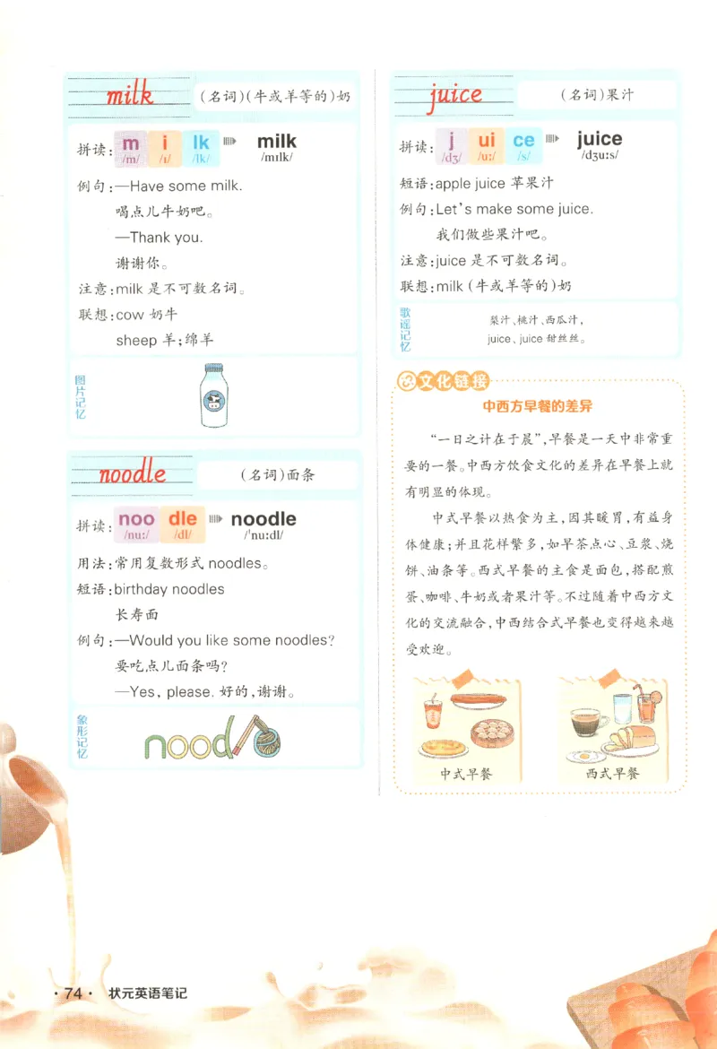 25春《状元英语笔记》人教英语PEP3下（含晨读晚默）_小学《课堂笔记》数学语文英语1-6年级下册_小学英语《课堂笔记》1-6年级下册（26春）_小学英语《课堂笔记》3-6年级下册（26春）