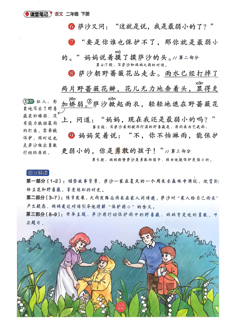 2026春新版二下语文课堂笔记_小学《课堂笔记》数学语文英语1-6年级下册_小学语文《课堂笔记》1-6年级下册（26春）_小学语文《课堂笔记》1-6年级下册（26春）_2年级下册（26春）