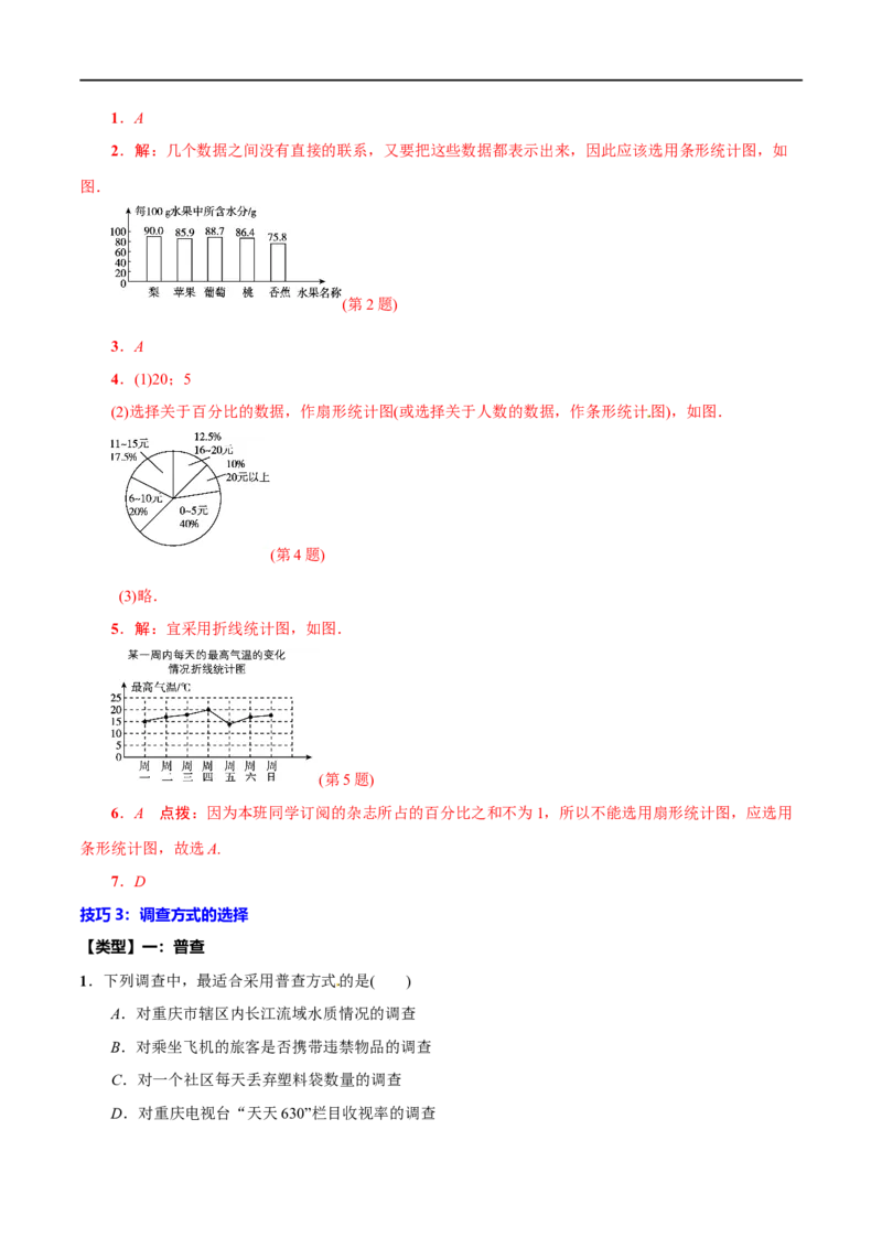 专题32统计(解析版)_中考复习资料_语数英物化_2数学中考复习_2023年中考复习资料_一轮复习_备战2023年中考数学一轮复习之必考点题型全归纳与分层精练（全国通用）