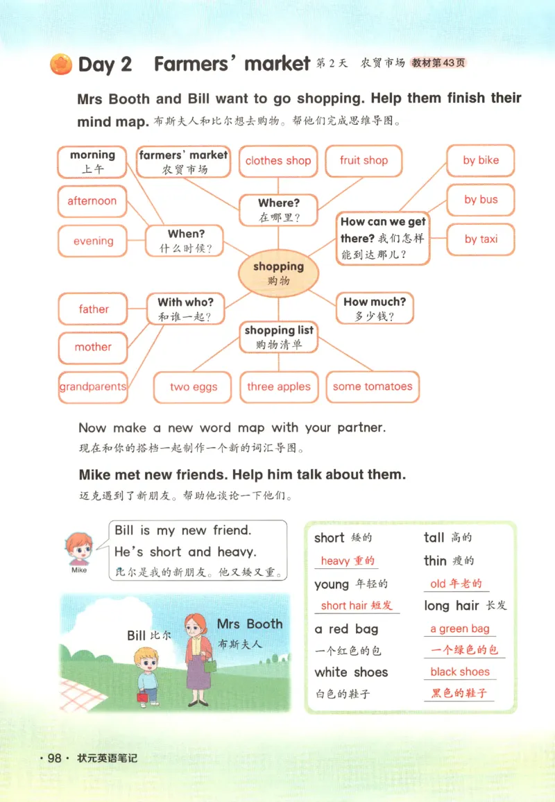 25春《状元英语笔记》人教英语PEP6下（含晨读晚默）_小学《课堂笔记》数学语文英语1-6年级下册_小学英语《课堂笔记》1-6年级下册（26春）_小学英语《课堂笔记》3-6年级下册（26春）