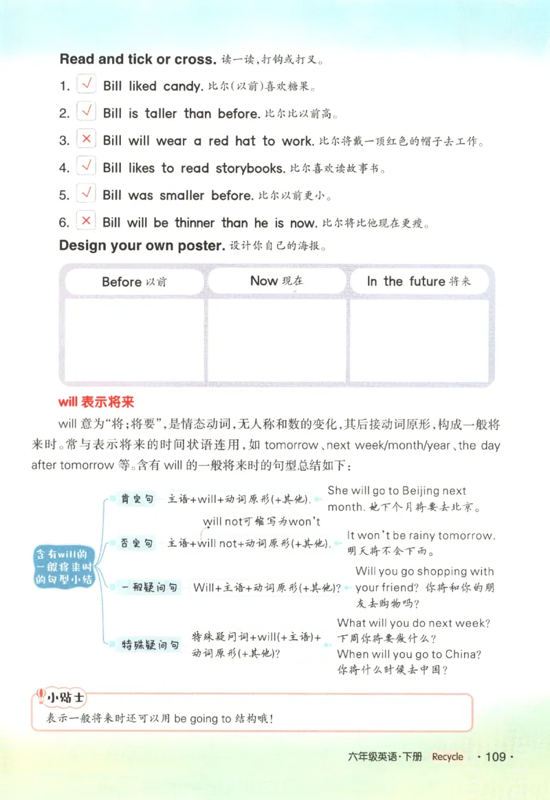 25春《状元英语笔记》人教英语PEP6下（含晨读晚默）_小学《课堂笔记》数学语文英语1-6年级下册_小学英语《课堂笔记》1-6年级下册（26春）_小学英语《课堂笔记》3-6年级下册（26春）
