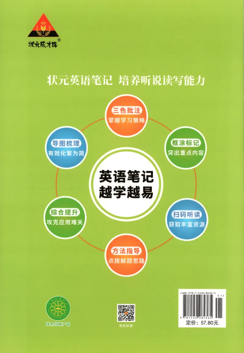 25春《状元英语笔记》人教英语PEP6下（含晨读晚默）_小学《课堂笔记》数学语文英语1-6年级下册_小学英语《课堂笔记》1-6年级下册（26春）_小学英语《课堂笔记》3-6年级下册（26春）