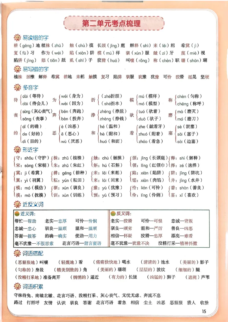 2026春小学3年级下册语文课堂笔记_2026春小学教辅大合集_3-26春《课堂笔记》系列_小学语文《课堂笔记》1-6年级下册（26春）(2)_《课堂笔记》1-6年级下册（26春）