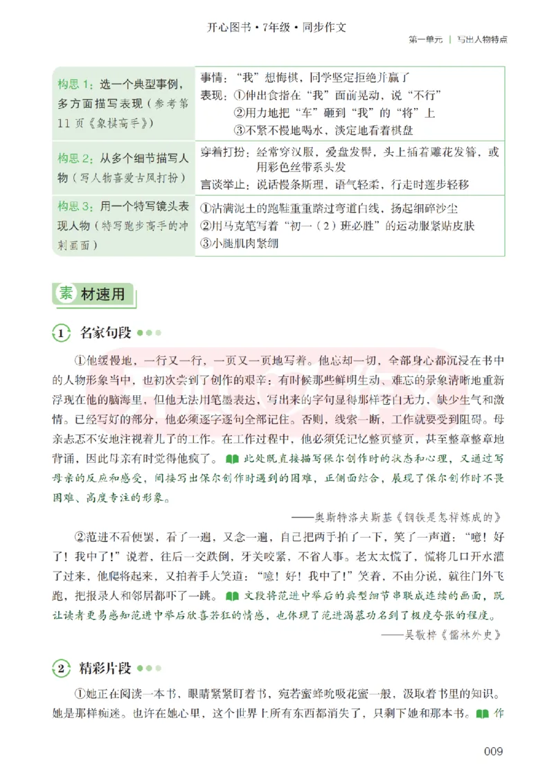 26春《开心同步作文》七下_2026春小学教辅大合集_13-26春《开心》系列_26春《开心同步作文》小学初中1-8年级下册合集