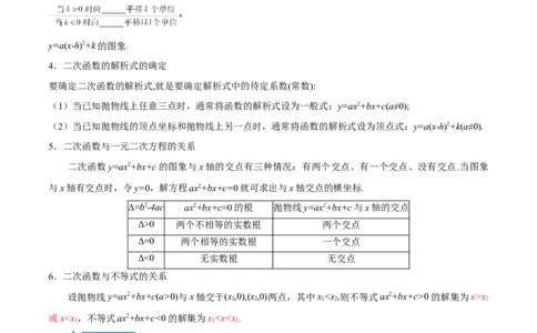 专题11二次函数考点精讲（原卷版）_中考复习资料_语数英物化_2数学中考复习_2023年中考复习资料_专项复习_中考高分导航备战2023年中考数学考点总复习（全国通用）