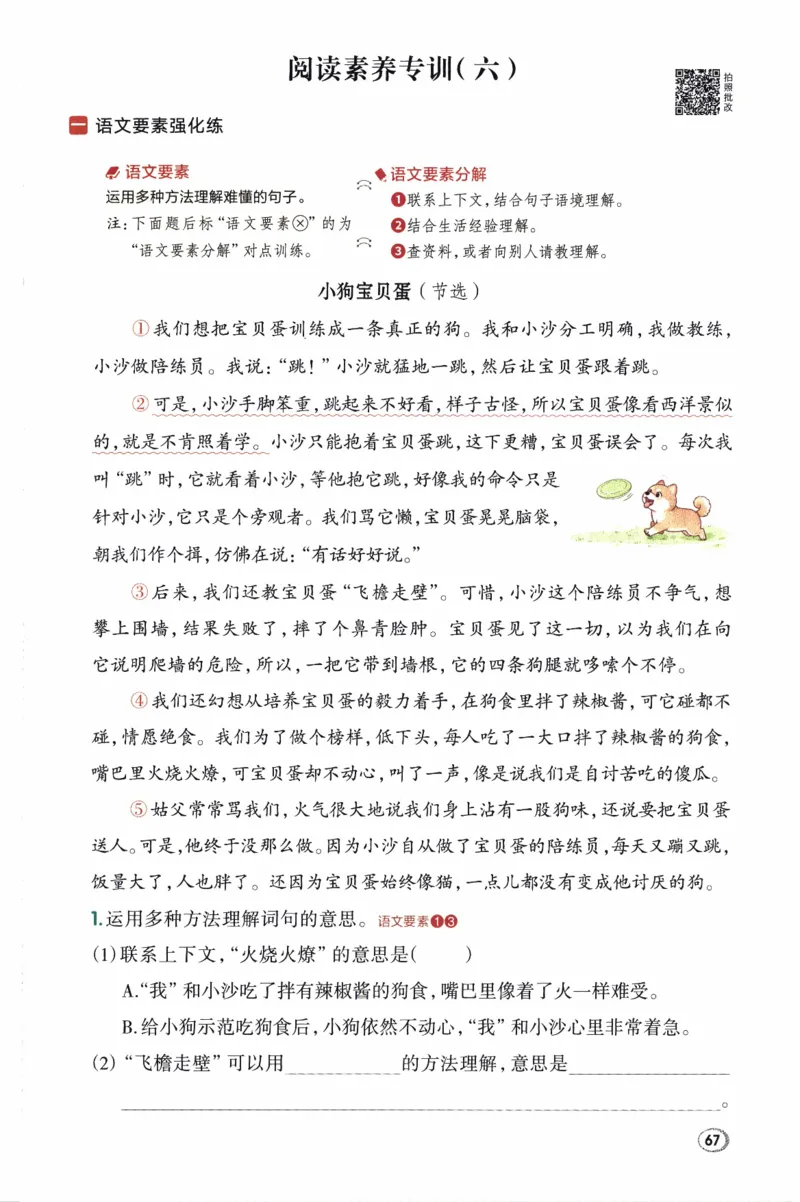 26春《典中点》人教语文3下(1)_2026春小学教辅大合集_6-26春《典中点》系列_26春《典中点》语文人教版（完整版）_26春三年级下册语文《典中点》