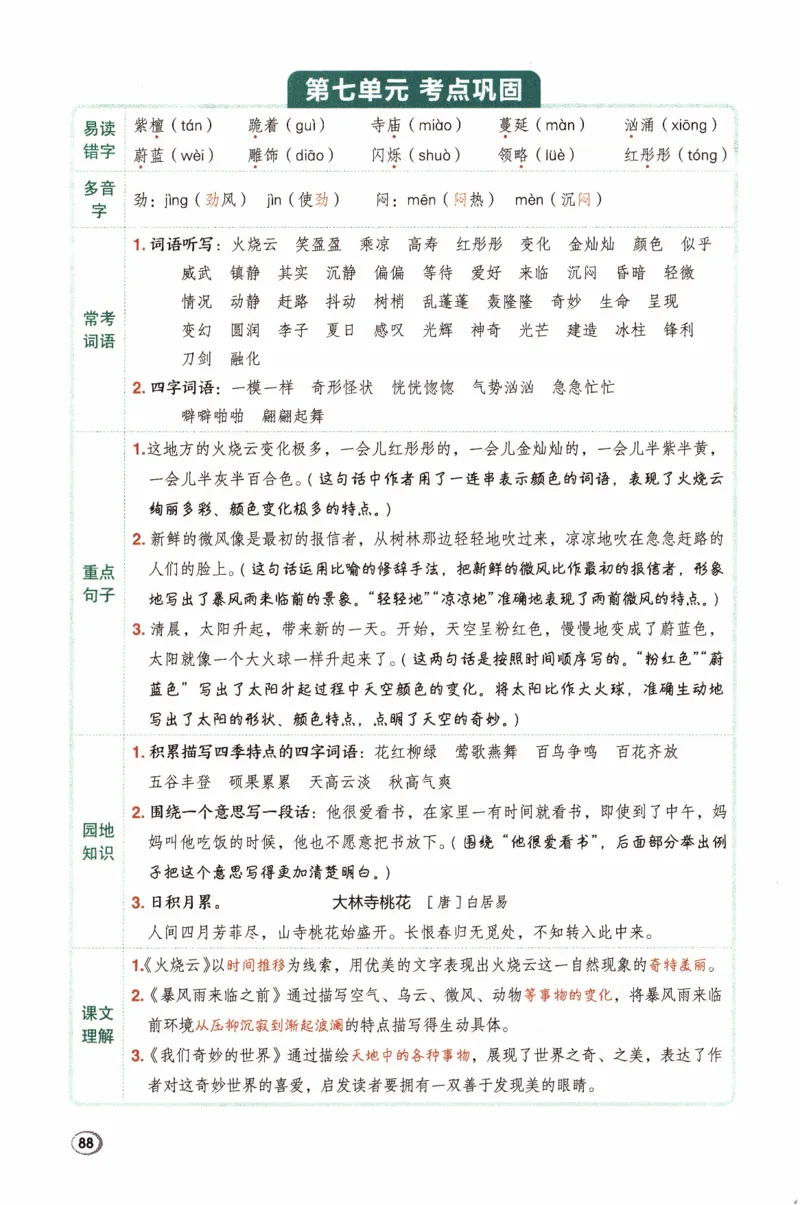 26春《典中点》人教语文3下(1)_2026春小学教辅大合集_6-26春《典中点》系列_26春《典中点》语文人教版（完整版）_26春三年级下册语文《典中点》