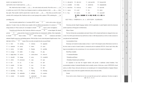 高一英语第一次月考卷02（考试版A3）（天津专用）_2025年10月高一试卷_2510052025-2026学年高一英语上学期第一次月考试题