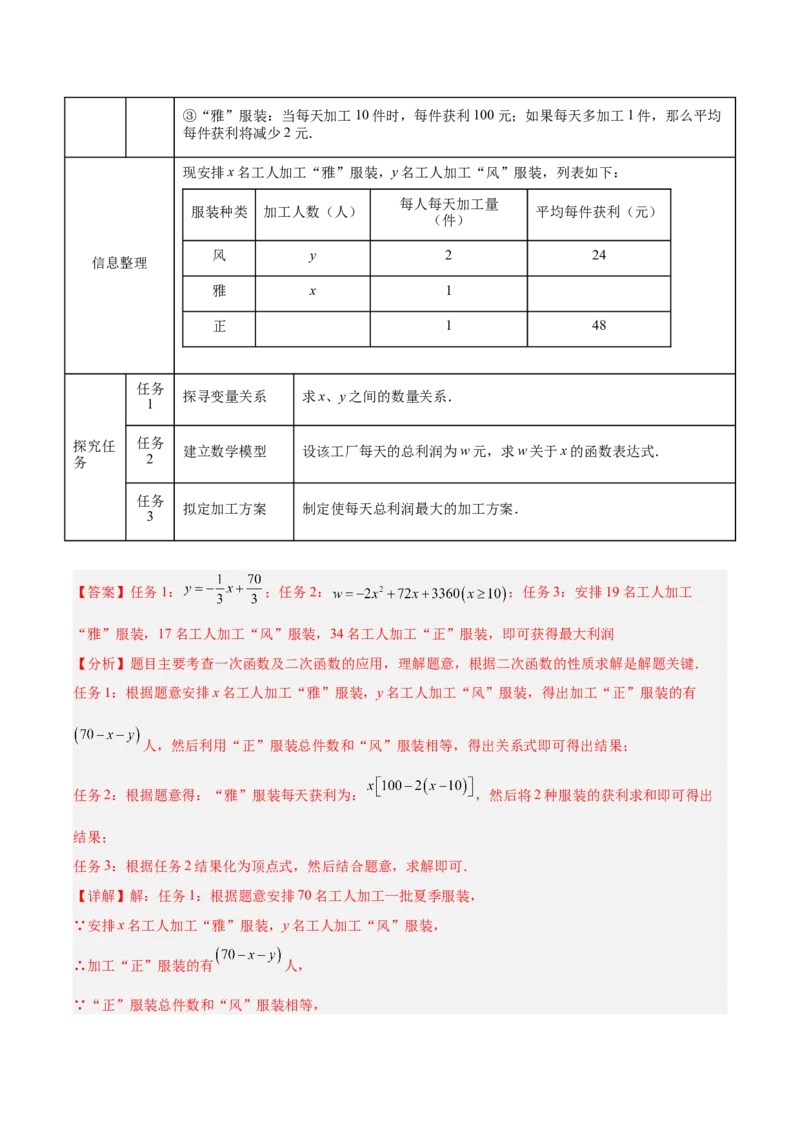 专题12二次函数的实际应用（全国通用）（解析版）_中考复习资料_语数英物化_2数学中考复习_2026年中考复习（更新中）_好题汇编三年（2023-2025）中考数学真题分类汇编（全国通用）