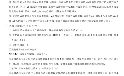 高一答案_2025年12月高一试卷_251202浙江省强基联盟2025-2026学年高一上学期11月期中_浙江省强基联盟2025-2026学年高一上学期11月期中生物试题（图片版，含答案）
