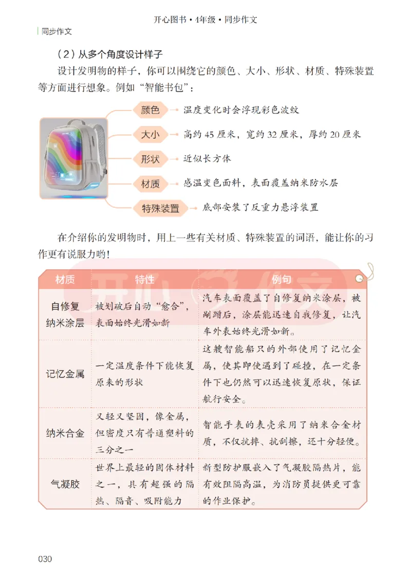 26春《开心同步作文》四下_2026春小学教辅大合集_13-26春《开心》系列_26春《开心同步作文》小学初中1-8年级下册合集