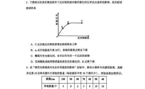 高一生物试卷_2026年02月高一试卷_260219河南省实验中学2025-2026高一上学期期末（全）_河南省实验中学2025-2026高一上学期期末生物试题含答案