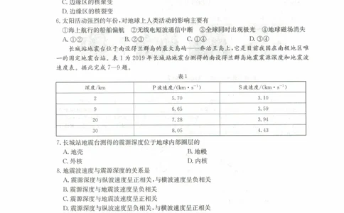 高一地理试卷_2025年11月高一试卷_251118金太阳&middot;广西省2025&mdash;2026学年上学期高一期中考试（26-125A）（全）