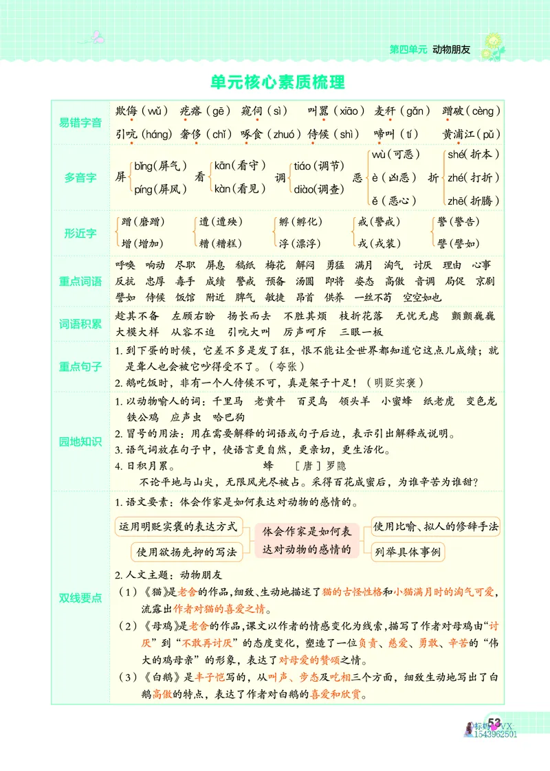 25春四下语文-典中点_2026春小学教辅大合集_6-26春《典中点》系列_26春《典中点》语文人教版（完整版）_25春最新1-6年级语文下册典中点+试卷_25春四下语文-典中点练习册+试卷+夹册