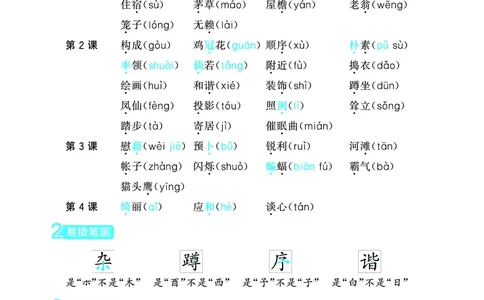 26春53天天练四下人教语文《单元归类知识汇总》_2026春人教语文53单元知识归纳总结