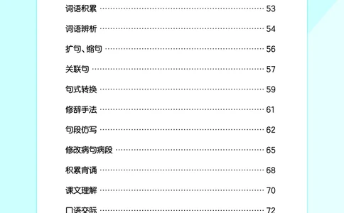 26春53天天练五下人教语文《单元归类知识汇总》_2026春人教语文53单元知识归纳总结