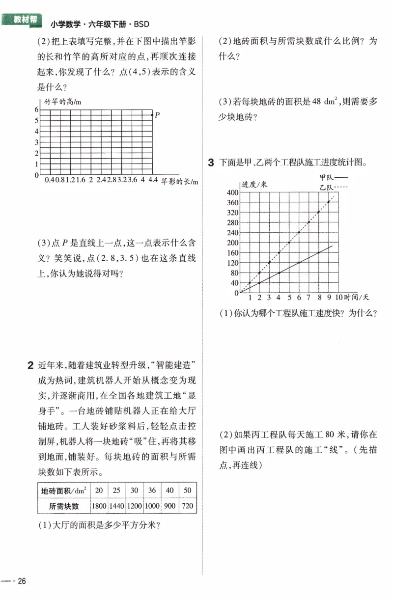 26春《练习帮》北师数学6下_2026春小学教辅大合集_5-26春《天星教育》系列_26春《教材帮》数学北师大版1-6下_6下教材帮数学北师版26春