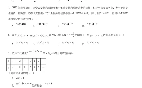 数学（山西卷）（考试版）_中考复习资料_语数英物化_2数学中考复习_赠送：2025中考模拟题_2025年数学二模_数学（山西卷）-2025年中考第二次全真模拟题