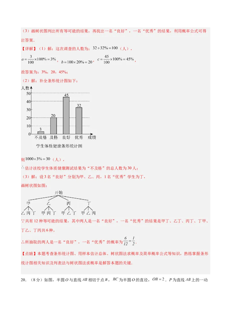 数学（河北卷）（全解全析）_中考复习资料_语数英物化_2数学中考复习_赠送：2025中考模拟题_2025年数学二模_数学（河北卷）-2025年中考第二次全真模拟题