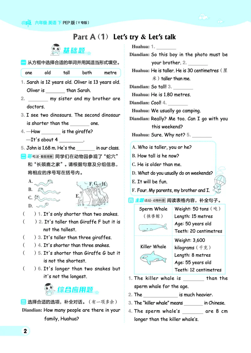 26春典中点六年级英语下（R-pep版）Y专版地区适用_2026春小学教辅大合集_6-26春《典中点》系列_26春《典中点》英语（R-pep版）3-6年级下册_26春典中点六年级英语下（R-pep版）