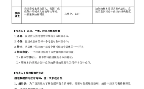 名师导航2026年中考数学一轮复习专题8.1数据的收集与整理（全国通用版）（解析版）_中考复习资料_语数英物化_2数学中考复习_2026年中考复习（更新中）
