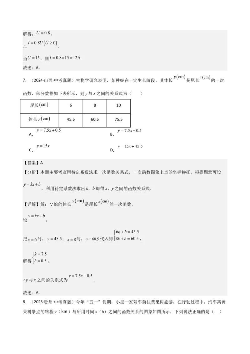 名师导航2026年中考数学一轮复习专题3.4一次函数的图象及应用（全国通用版）（解析版）_中考复习资料_语数英物化_2数学中考复习_2026年中考复习（更新中）