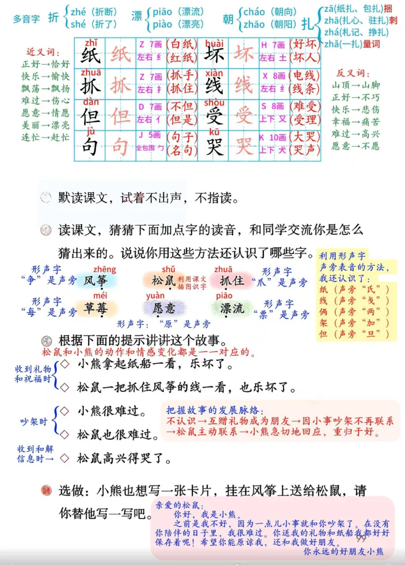 2年级上册（新教材版详细版）2025秋_小学《课堂笔记》数学语文英语1-6年级下册_小学语文《课堂笔记》1-6年级下册（26春）_小学语文《课堂笔记》1-6年级上册（25秋）