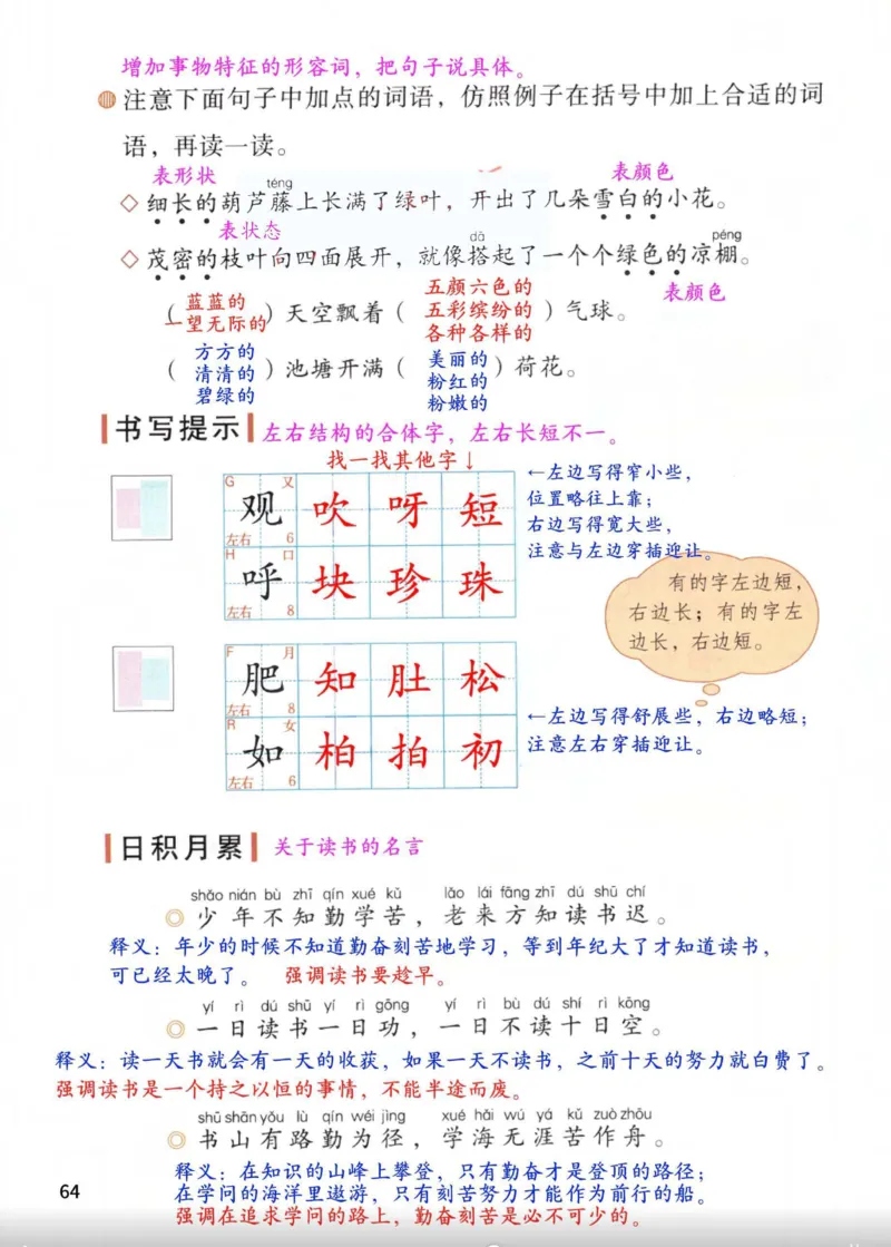 2年级上册（新教材版详细版）2025秋_小学《课堂笔记》数学语文英语1-6年级下册_小学语文《课堂笔记》1-6年级下册（26春）_小学语文《课堂笔记》1-6年级上册（25秋）